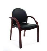 Офисное кресло Chairman    659    Россия     Теrrа черный матовый/тем.орех