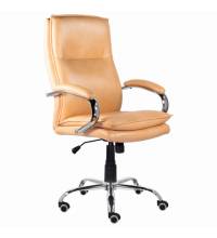 Кресло руководителя PREMIUM Cuba EX-542, экокожа, бежевое
