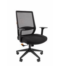 Кресло Chairman 555 LT (Комбинированный Сетчатый акрил / Ткань стандарт)