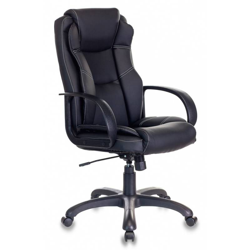 Кресло руководителя Бюрократ CH-839/BLACK черный Пегас искусственная кожа главное фото