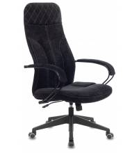 Кресло руководителя Бюрократ CH-608Fabric черный Light-20 крестов. пластик