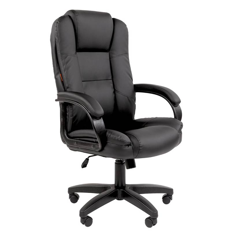 Кресло руководителя Chairman 600 LT экопремиум черный главное фото
