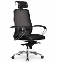 Кресло Samurai SL-2.04 PLUS (черная кожа)