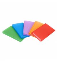 Визитница Бюрократ Crystal CR60K (60 карточек) пластик ассорти