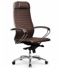 Кресло Samurai K-1.04 коричневая кожа