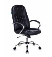 Кресло руководителя Бюрократ T-898SL/BLACK черный искусственная кожа крестовина хром