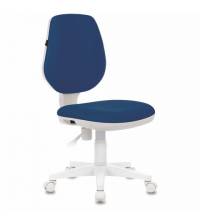 Кресло  "Fancy MG-201W", без подлокотников, пластик белый, синее, 532413, MG-201W_532413