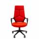 Кресло руководителя Chairman 525 красная ткань. Фото товара с разных ракурсов.