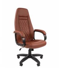 Кресло Chairman 950 LT (коричневая экокожа)