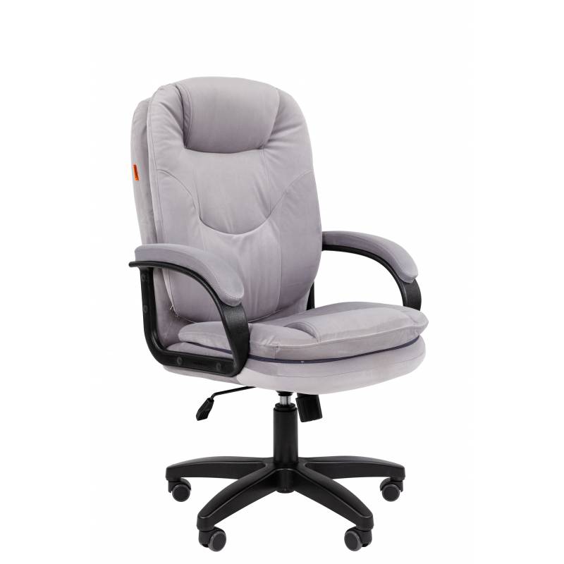 Кресло руководителя Chairman Home 668 Россия ткань Т-53 серый LT главное фото