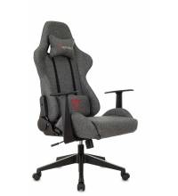 Кресло игровое Zombie Neo серый 3C1 крестов. пластик