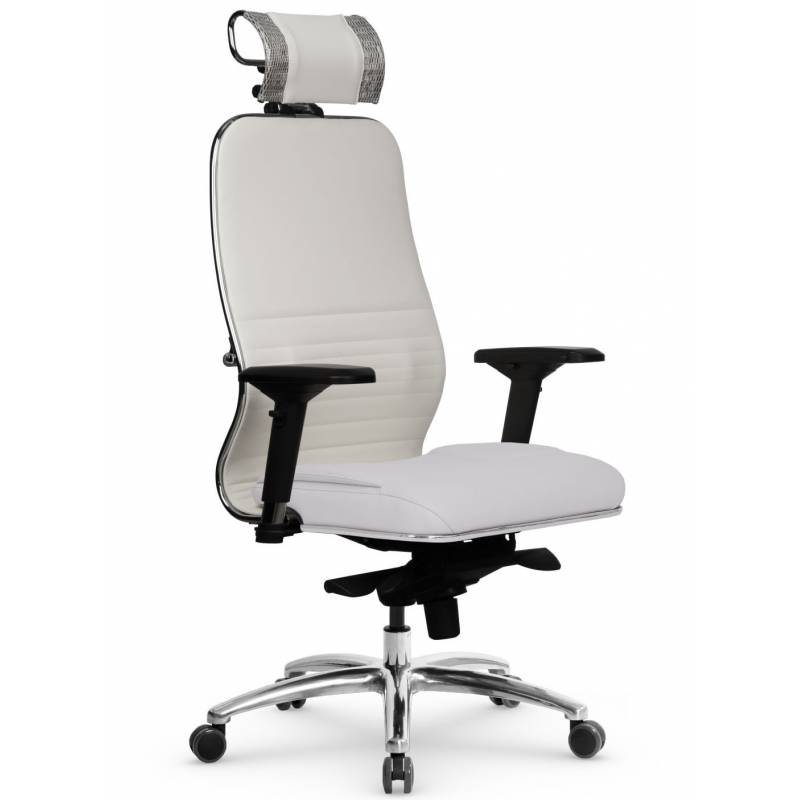 Кресло Samurai KL-3.04 (кожа белый лебедь) главное фото