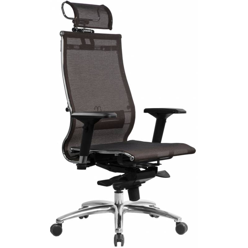 Кресло Samurai TV-3.05 коричневое (аллюминий) главное фото