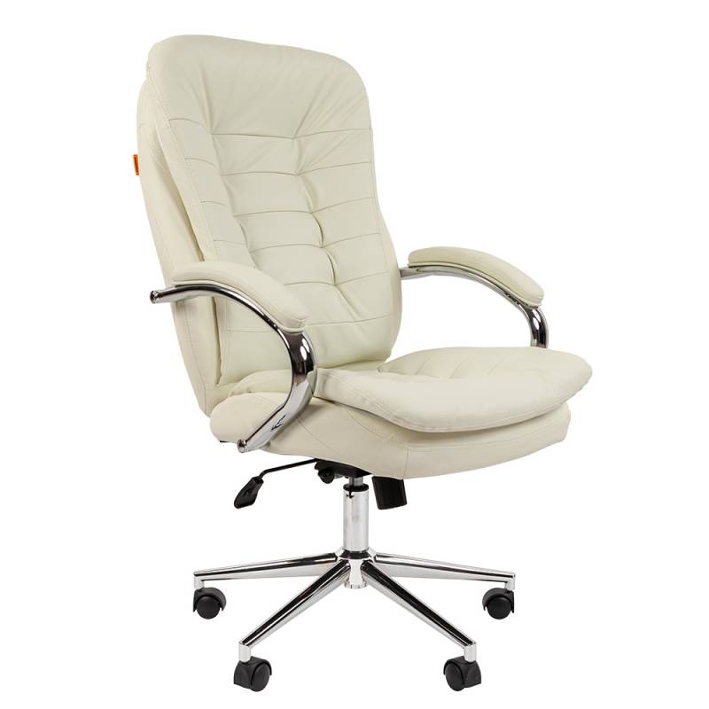 Кресло руководителя Chairman 795 Россия кожа белая главное фото