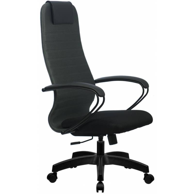 Кресло руководителя Метта BP-10PL темно-серое главное фото