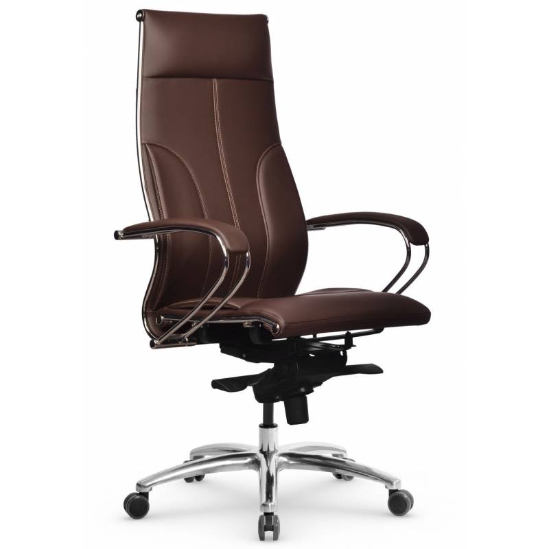 Кресло Samurai Lux (коричневая перфорированная кожа) главное фото