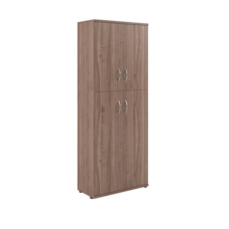 Шкаф с глухими малыми и средними дверьми СТ-1.8 Ясень Шимо 770*365*1975  главное фото