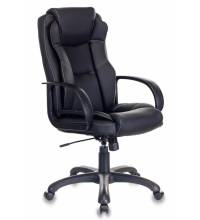 Кресло руководителя Бюрократ CH-839/BLACK черный Пегас искусственная кожа