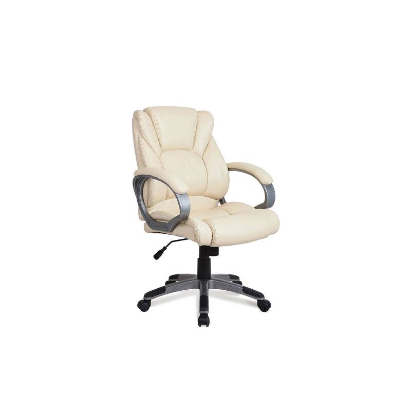 Кресло руководителя Eldorado EX-504, экокожа, бежевое главное фото