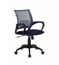 Кресло Бюрократ CH-695N/DG/TW-11 спинка сетка серый TW-04 сиденье черный TW-11