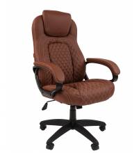 Кресло СHAIRMAN 432 (коричневая экокожа)
