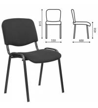 Стул STAFF "Iso Lite CF-008", ткань черная (С-11)