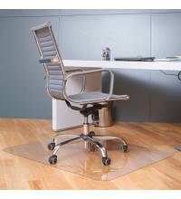 Коврик защитный напольный , поликарбонат, 100x120 см, глянец, 1 мм, 604846