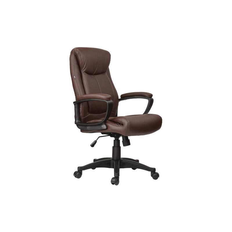 Кресло руководителя Enter EX-511, экокожа, коричневое главное фото