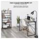 Стол на металлокаркасе BRABIX LOFT CD-002, 1000х500х750 мм, складной, цвет дуб натуральный, 641214. Фото товара с разных ракурсов.