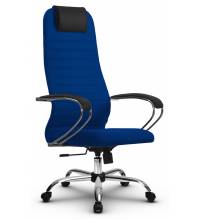 Кресло руководителя Метта SU-BK-10Ch синее