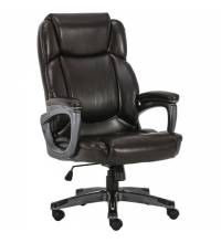 Кресло руководителя PREMIUM Favorite EX-577, пружинный блок, рециклир. кожа, коричневое