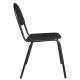 Стул для посетителей "Серна", черный каркас, ткань черная, СМ 7/22 Т-11. Фото товара с разных ракурсов.
