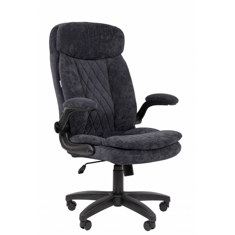 Кресло руководителя Chairman Home 533 Россия ткань S темно-серый главное фото