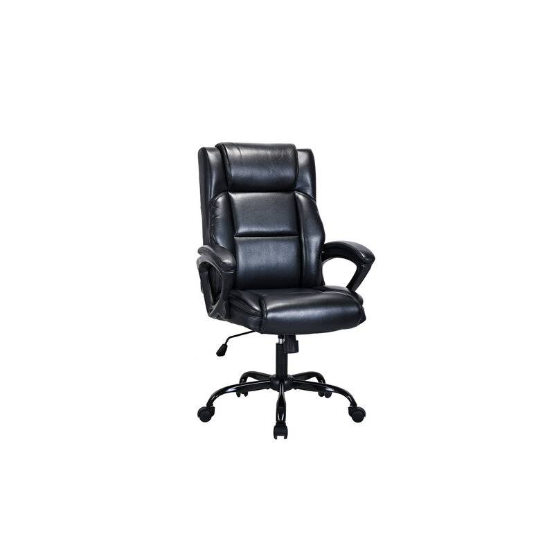 Кресло  PREMIUM "Oslo EX-549", рециклированная кожа, разборное пятилучие, черное, 532978 главное фото