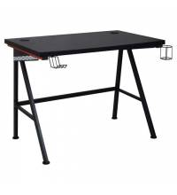 Стол на металлокаркасе BRABIX TECH GT-001 (ш1000*г600*в765мм), черный, 641857