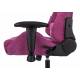 Кресло игровое геймерское Бюрократ VIKING KNIGHT LT15 FABRIC малиновый крестовина металл. Фото товара с разных ракурсов.