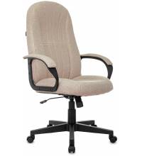 Кресло руководителя Бюрократ T-898 бежевый 38-402 крестов. пластик