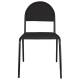 Стул для посетителей "Серна", черный каркас, ткань черная, СМ 7/22 Т-11. Фото товара с разных ракурсов.