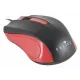 Мышь Oklick 225M черный, красный оптическая (1200dpi) USB (2but) главное фото в маленьком размере