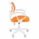 Офисное кресло Chairman 450 LT Россия белый пластик TW-16/TW-66 оранжевый. Фото товара с разных ракурсов.