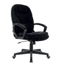 Кресло руководителя PREMIUM Trend EX-568, велюр, черное