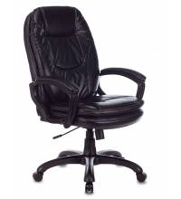 Кресло руководителя Бюрократ CH-868N черный Leather Venge Black искусственная кожа крестовина пластик