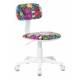 Кресло детское Бюрократ CH-W201NX мультиколор маскарад крестов. пластик пластик белый главное фото в маленьком размере
