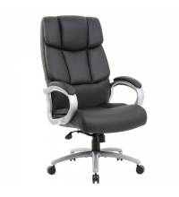 Кресло руководителя PREMIUM Blocks HD-008, НАГРУЗКА до 200 кг, экокожа, черное
