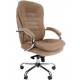 Кресло руководителя Chairman 795 темно-бежевое (ткань велюр) главное фото в маленьком размере