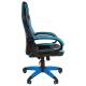 Игровое кресло  "Blaze GM-162", TW/экокожа, черное/голубое, 532578, 7083506. Фото товара с разных ракурсов.
