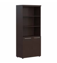 Шкаф с 1 комплектом глухих малых дверей и топом AHC 85.5 Венге Магия 850х456х1968