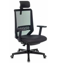 Кресло руководителя Бюрократ EXPERT черный TW-01 38-418 сетка/ткань с подголов. крестовина пластик