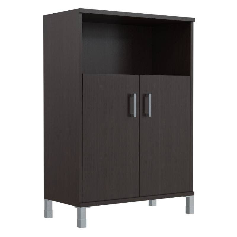 Шкаф средний с глухими малыми дверьми B 420.2 Венге Магия 900х450х1286  главное фото