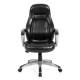 Кресло руководителя PREMIUM Turbo EX-569, экокожа, спортивный дизайн, черное. Фото товара с разных ракурсов.